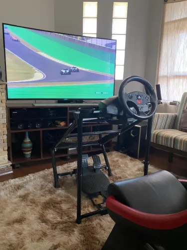 Volante Thrustmaster T80 Racing Wheel (PS3/PS4/PC) - Completo com Pedais
