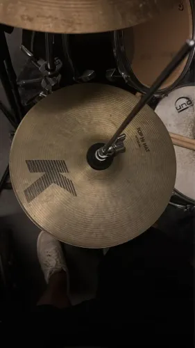Prato Chimbal Hi Hat Zildjian series K + Zildjian series Z custom Dyno Beni 
