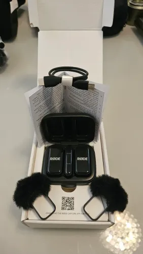 Microfone Rode Micro, wireless lapela novo na Caixa com clipe, Imã e acessorios!