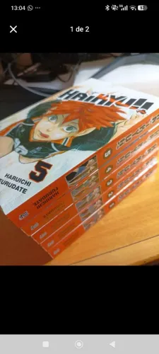 Haikyu, 5 volumes