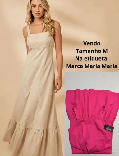 Vendo vestido novo - marca Maria Maria