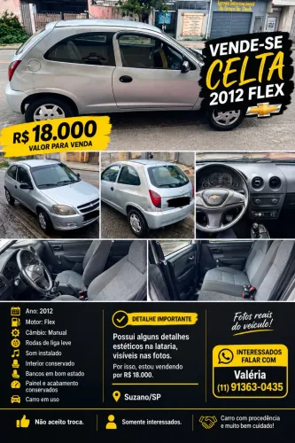 Chevrolet Celta Life/ LS 1.0 MPFI 8V Flexpower 3P 2012