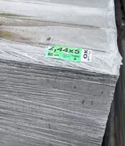 Telhas de Fibrocimento 2.44 x 1.10 5mm Mega oferta