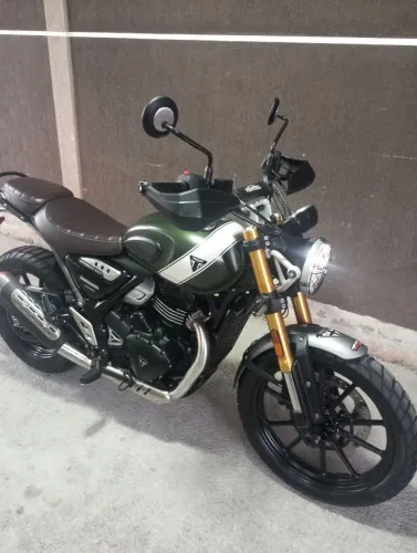Triumph scrambler 400X 2025 nova