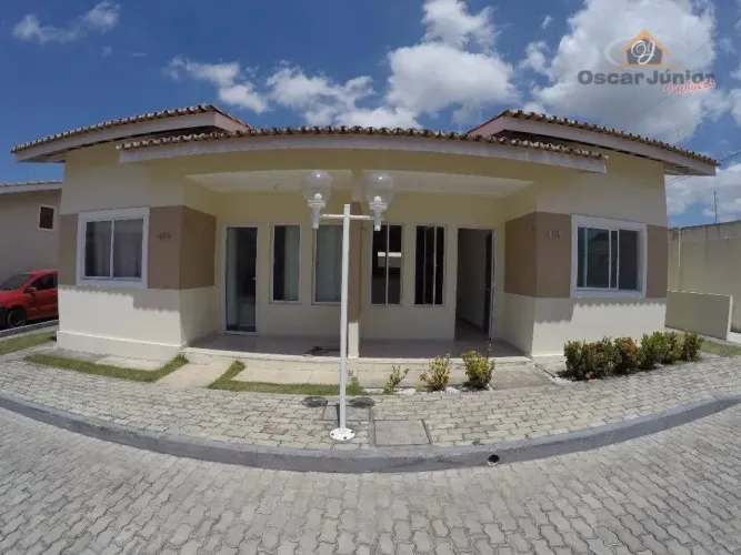 Casa Plana com 2 Suítes para alugar, 64 m² por R$ 1.500/mês - Itapoã - Caucaia/CE.