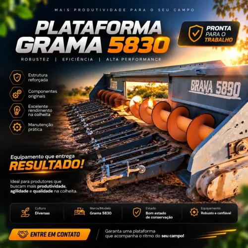 Plataforma a venda