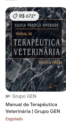 LIVROS DE MEDICINA VETERINÁRIA