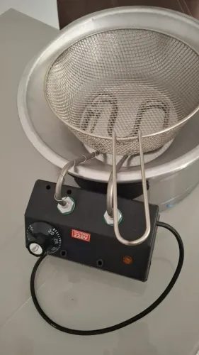 Fritadeira Elétrica Industrial 220V - Ótimo Estado
