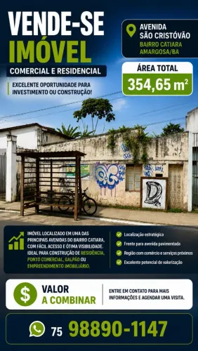 Imóvel na Av. São Cristóvão - 354,65 m²