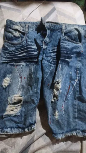 Bermuda Jeans Masculina