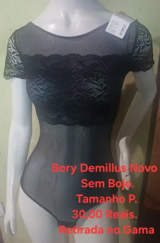 Bory Demillus Tamanho P sem Bojo