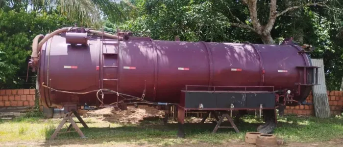 Tanque Limpa Fossa, Hidrojato, Pipa - 21mil litros com 3 divisões