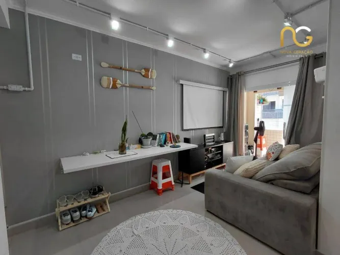 Apartamento com 3 dormitórios à venda, 86 m² por R$ 425.000,00 - Tupi - Praia Grande/SP