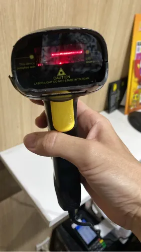 Leitor de código de barras 