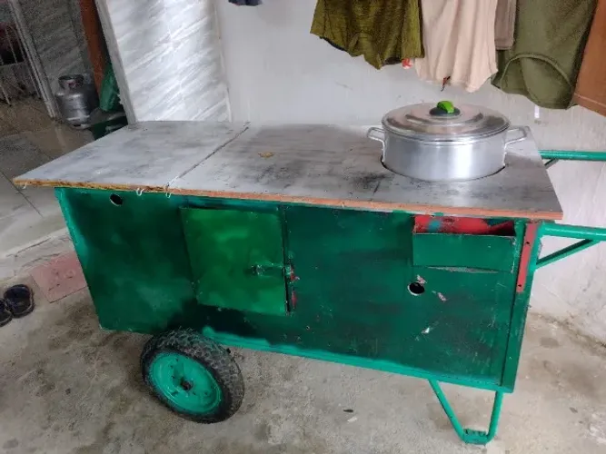 Carroça pra vender sopa mungunzá e outros 