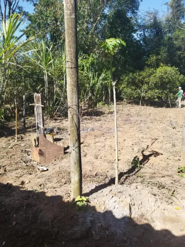 Rancho no Rio de pesca com 2 cômodos simples