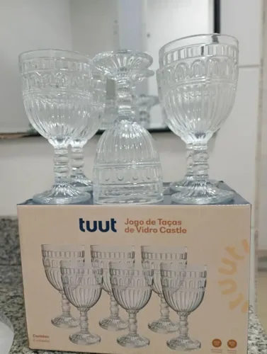 Vendo taça de vidro novas