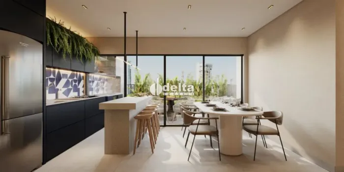 Apartamento com 2 quartos sendo 2 suítes disponível para venda no bairro Santa Mônica em U