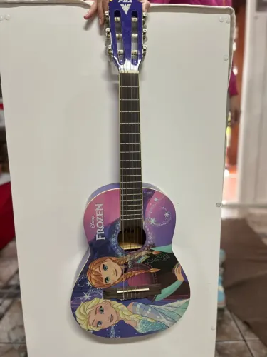 Violão Infantil PHX Disney Frozen Anna e Elsa - Ótimo Estado