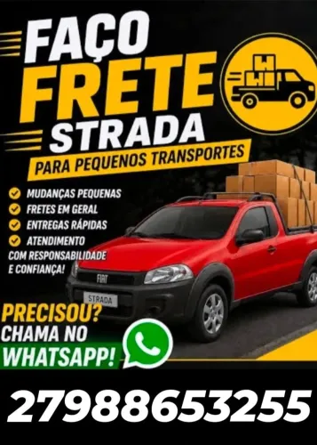 Faço pequenos frete cariacica vila velha Vitória serra e região. *