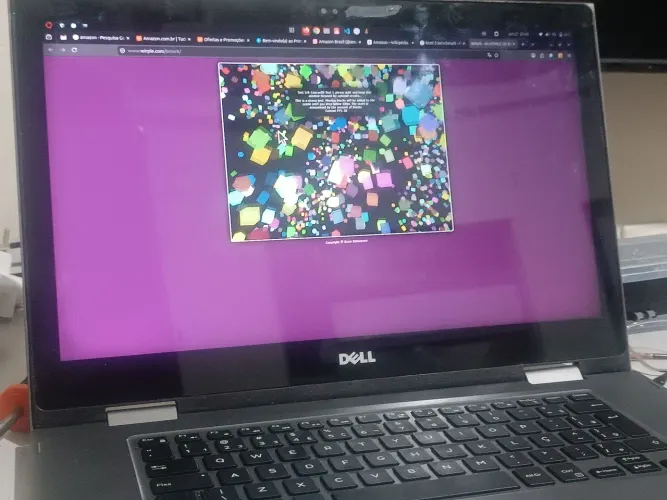 Tablet/Notebook Dell 15 polegadas i7 8gb