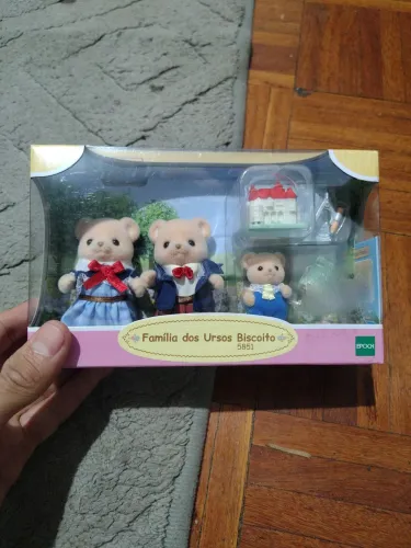 Sylvanian Famílies Família de Ursos Biscoito 