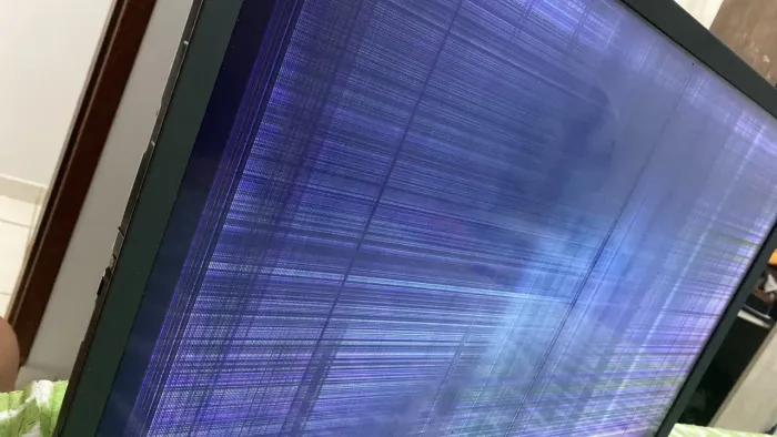 Tv com defeito parou do nada