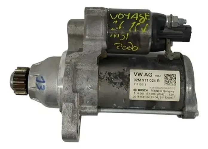 Motor Arranque Vw Gol G8 1.6 16v 2020 B1931