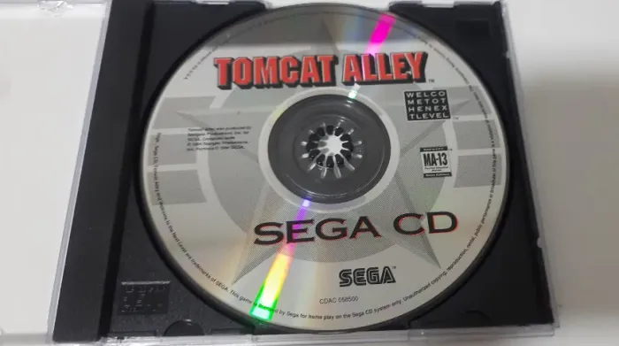 Jogo Sega Cd Tomcat Alley