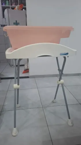 Banheira Burigoto com suporte e trocador