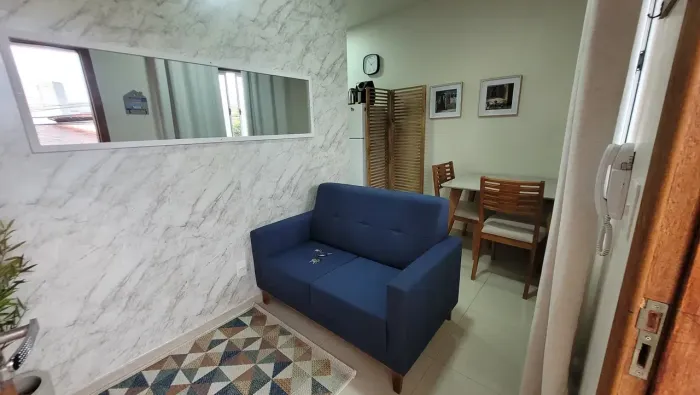 apartamento de 1 quarto quarto e sala mobiliado em Jardim Camburi - Vitória - ES