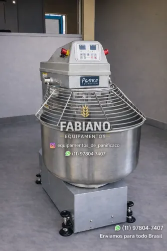 Masseira Espiral Prática 80kg de Massa - Revisada - Equipamento para Padaria