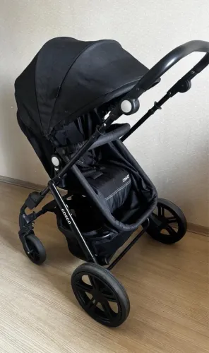 Cosco Kids, Travel System Poppy Duo, Preto Mescla 