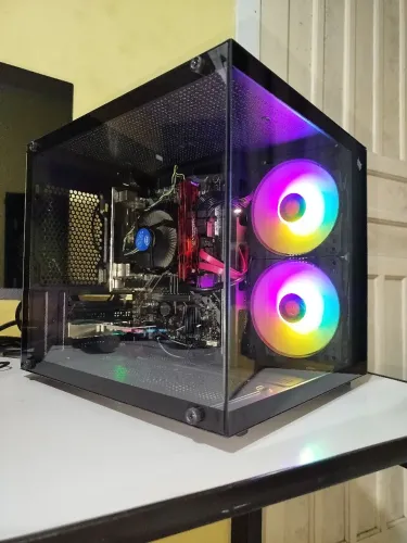 Pc i3-8100, DDR4 8GB, SSD, HD, wi-fi e bluetooth