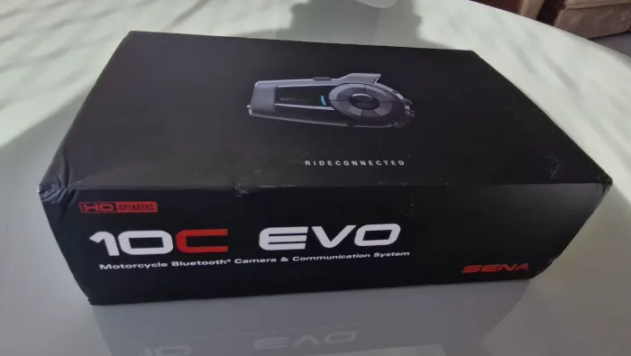 Intercomunicador Sena 10C EVO Unitário | Câmera 4K e Comunicação Bluetooth - NOVO