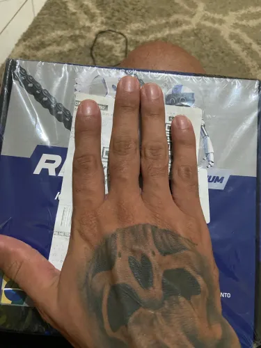 Kit Relação Transmissão Tração CG TITAN FAN 160 2016 a 2026 ORIGINAL RIFFEL