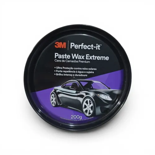 Cera de carnaúba automotiva Premium 3M Paste Wax Extreme Perfect It 200g