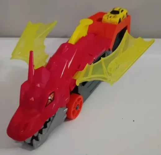 Hot Wheels Caminhão Reboque Dragão