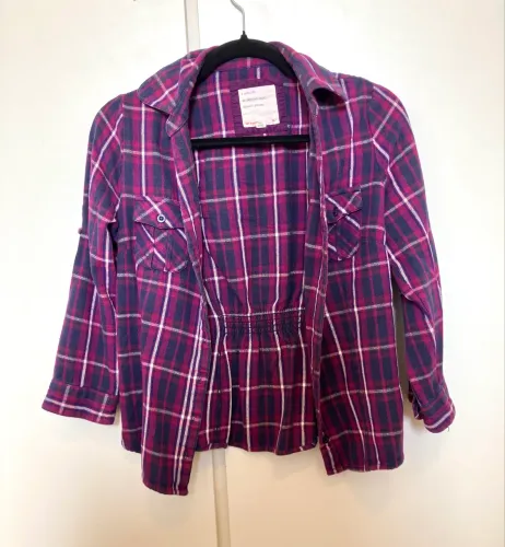 Blusa xadrez tamanho P Forever 21