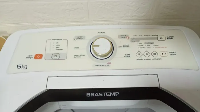 Máquina de lavar 15 kilos Brastemp
