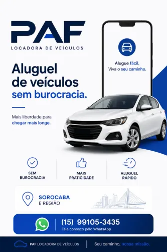 Locação de Veículos para App 
