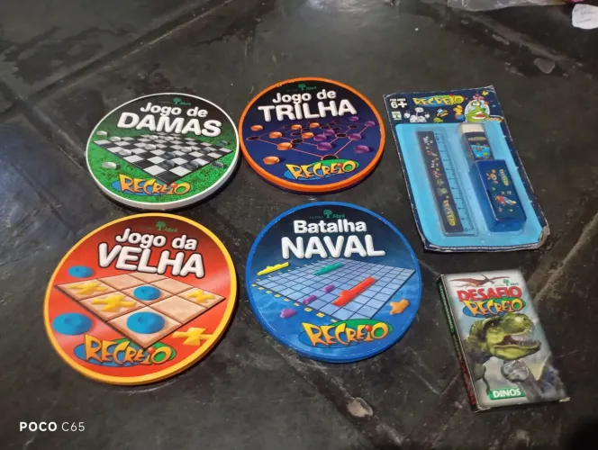Kit jogos revista recreio