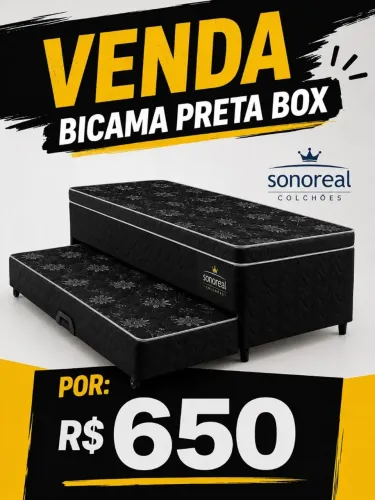 Bicama Bibox SonoReal pouco usada