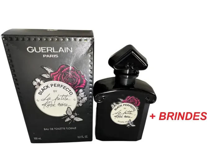 Perfume Guerlain La Petite Robe Noire Black Perfecto Eau de Toilette Florale 100ml + NF