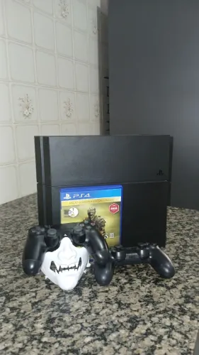PlayStation 4 FAT 1TB 2 Controles + 10 Jogos