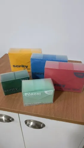 Envelopes coloridos