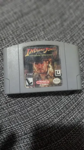 Indiana Jones and the Infernal Machine - Nintendo 64 - Cartucho