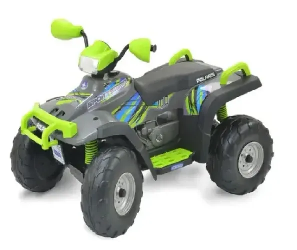 Quadriciclo A Bateria P/ Crianças (( Parc. 12 x R$141 )) Polaris Sportsman 700 Twin Verd