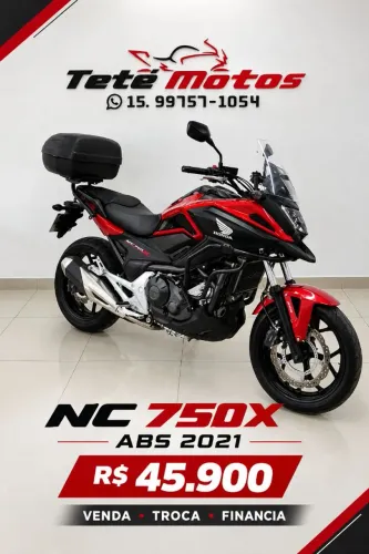 Nc 750x ABS 2021 (Venda // Troca // Financia)