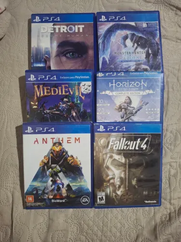 Vendo ou troco jogos para PS4